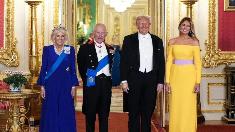 Кралска вечеря в замъка "Уиндзор": Чарлз и Камила посрещнаха Тръмп и Мелания с богато меню и скъпи вина