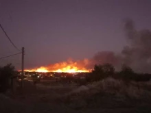 Пожарът край Пловдив е овладян