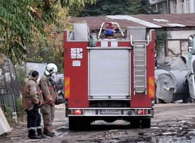 Мъж пострада при пожар в сервиз за газови уредби в Пазарджик