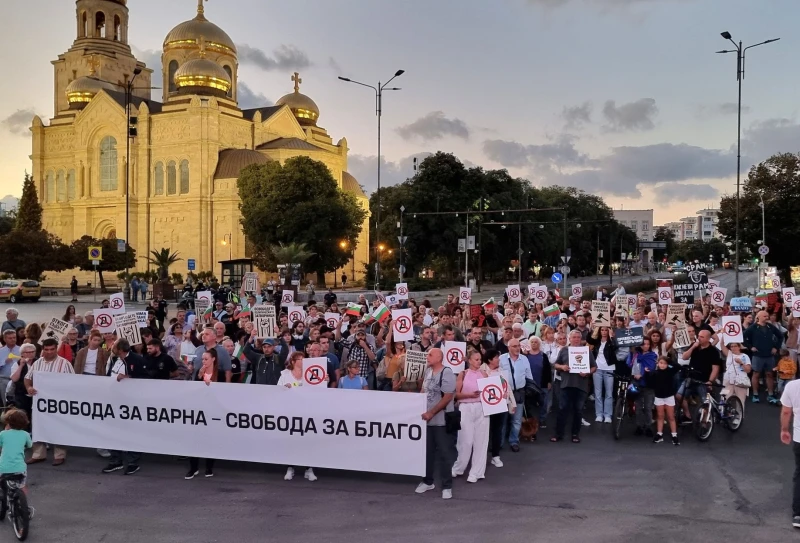 Пореден протест в подкрепа на кмета Коцев във Варна