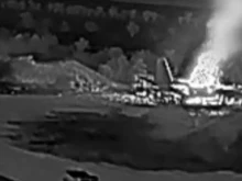 Бойци на ГРУ изгориха два руски самолета Ан-26 в Крим