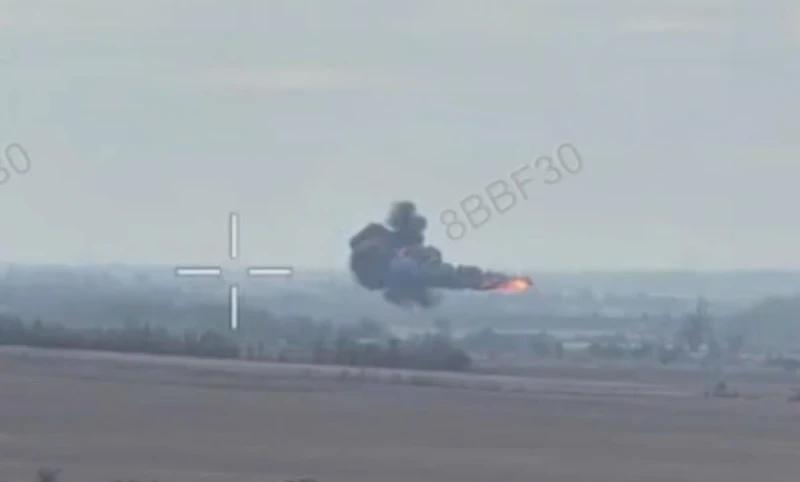 ВСУ свалиха руски хеликоптер Ми-8 с FPV дрон