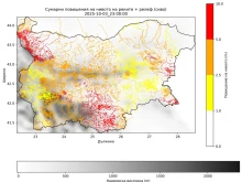 Очаква се повишение на нивата на реките в България с 5-6 метра