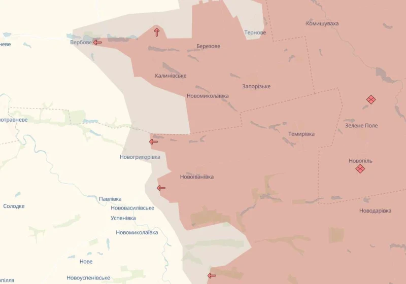 DeepState: Руските въоръжени сили засилват офанзивата си в три области на Украйна