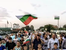 Жителите на село Труд пак излязоха на протест и блокираха пътя Пловдив-Карлово