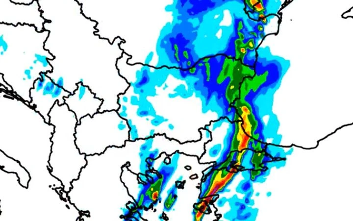 Meteo Balkans показа видеокарта на онова, което ни връхлита до часове