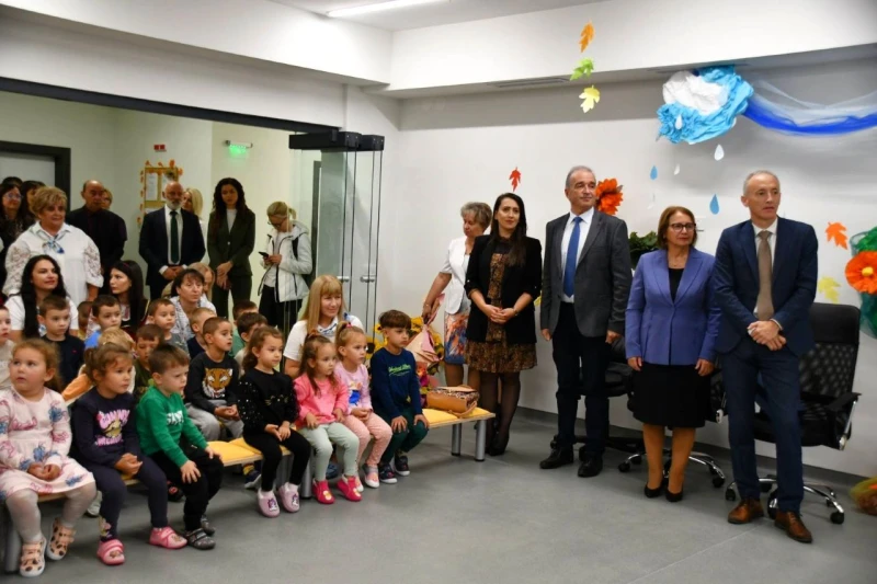 Новата детска градина в Асеновград вече работи