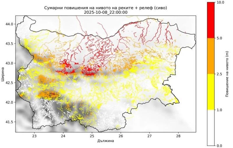 Meteo Balkans: За съжаление тази карта се оказа вярна