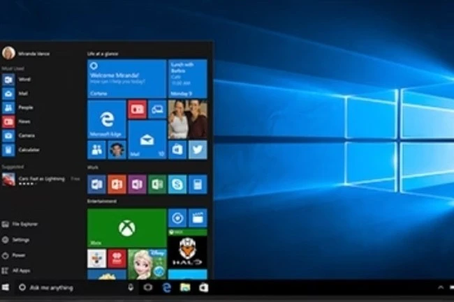 Край на Windows 10