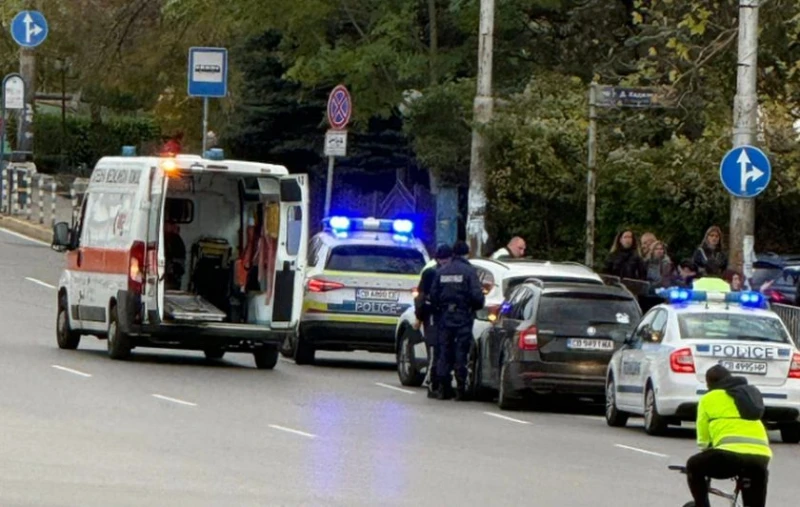Поредна катастрофа на бул. Черни връх в столицата