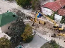 Дрон засне най-дълго ремонтираната улица в Пловдив