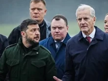 Зеленски пристигна на посещение в Норвегия
