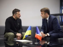Зеленски разговаря с Макрон в навечерието на срещата на "Kоалицията на желаещите"