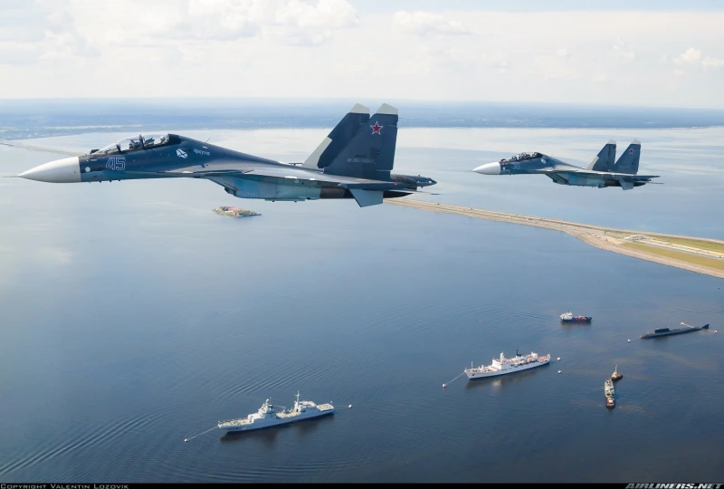 Два руски изтребителя Су-30 нахлуха във въздушното пространство на Литва