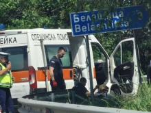 Затвориха Околовръстното на Пловдив заради тежко челно ПТП