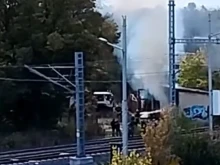 Пожар вдигна на крак пловдивските пожарникари и полицаи