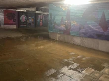 Обилните дъждове наводниха подлеза и метростанцията на Централна гара София