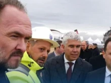 Министър Станков и комисарят по енергетика Дан Йоргенсен инспектираха дейността по лот 3 "Рупча - Ветрино"