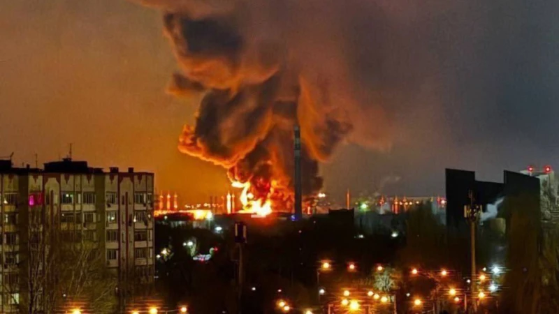 Русия затвори някои летища, над Москва летят дронове, съобщава се за експлозии в нефтопреработвателни заводи