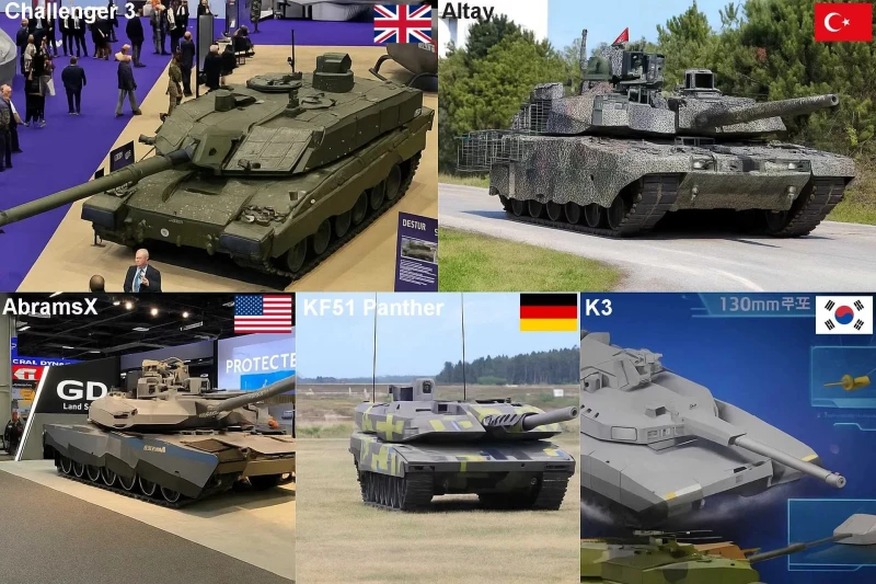 Army Recognition публикува топ 5 на най-модерните танкове 