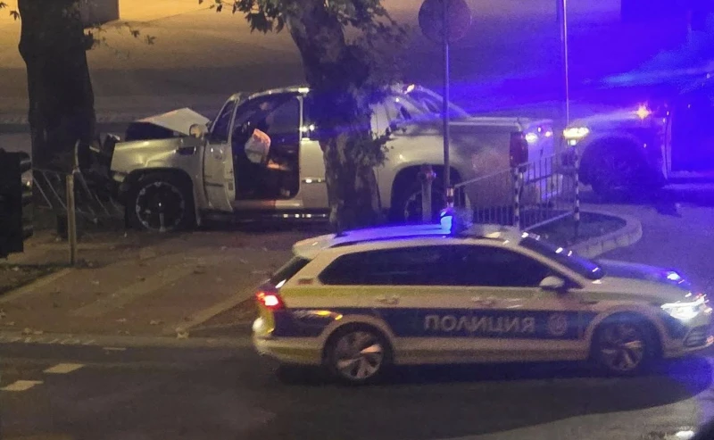 Тежък инцидент с джип на булевард "Руски" в Пловдив