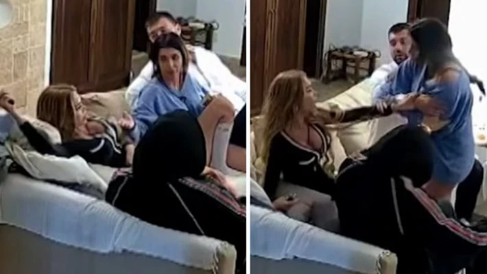Бой в къщата на "Ергенът"