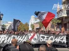 "Черно-бялото" шествие потегли от центъра на града към "Лаута"