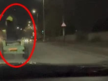 Необичайна гледка в Пловдив "изправи косите" на шофьори