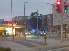 Инцидент в час пик на натоварено кръстовище в Пловдив