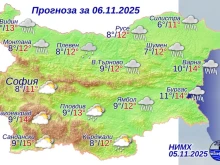 НИМХ с прогноза за четвъртък, не е много оптимистична