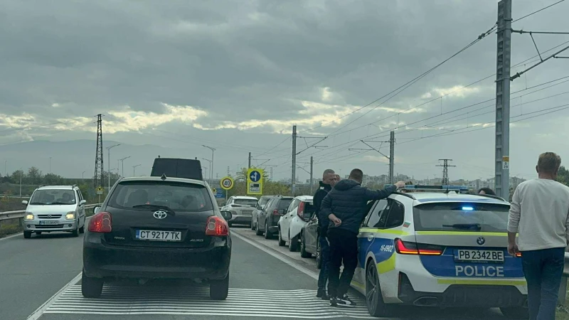 Първи кадри от мелето до Пловдив