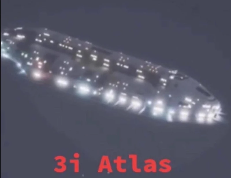 ������������ ���������� ������� � ����� �������� �� ����� 3I/ATLAS�