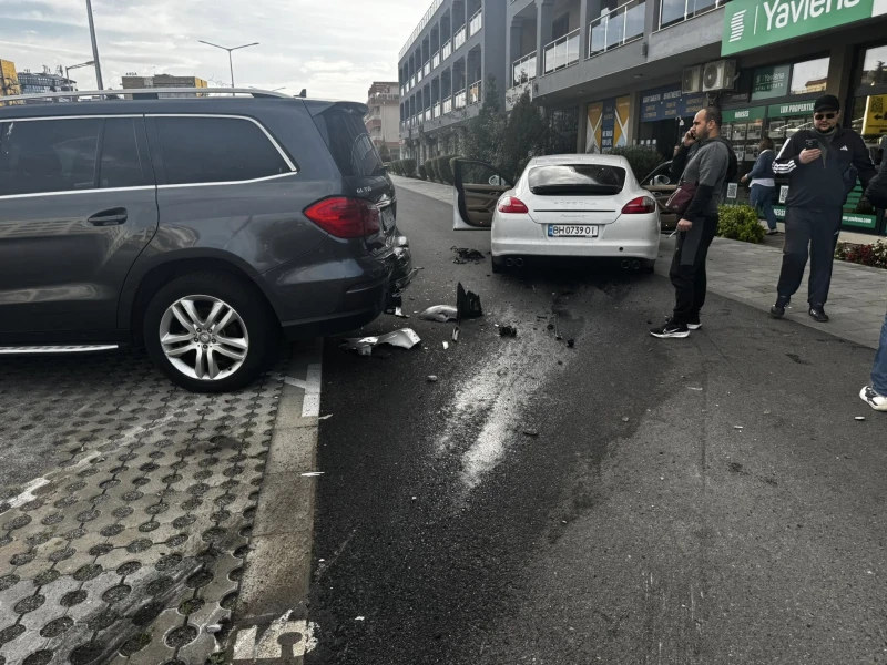 Скъпо ПТП насред Слънчев бряг