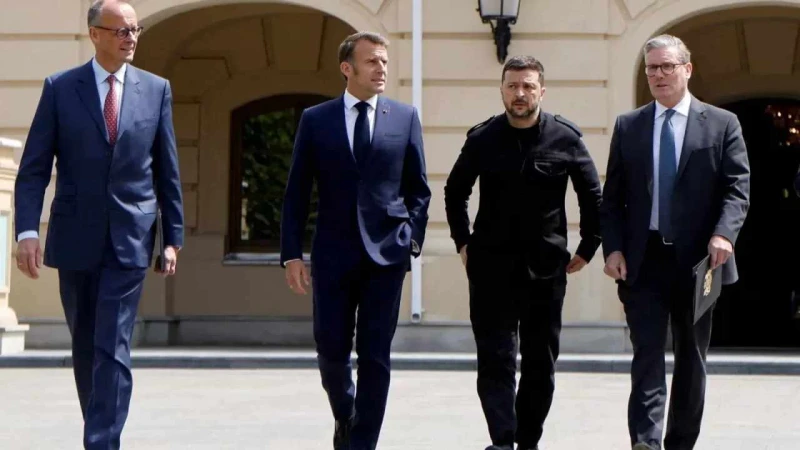 Зеленски разговаря с европейските лидери относно мирния план на САЩ