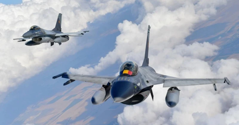 След масираната руска атака: Румъния изпрати два F-16 на границата с Украйна