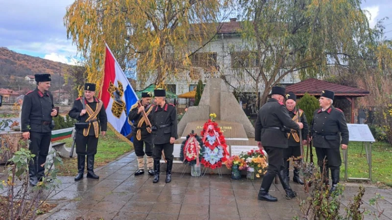 В Раждавища почетоха героите от Рилския полк