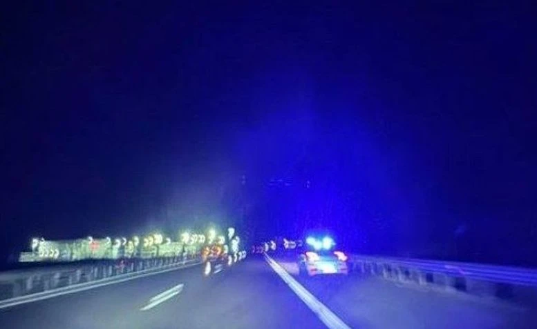 Верижен сблъсък между 4 коли на магистралата край Пловдив