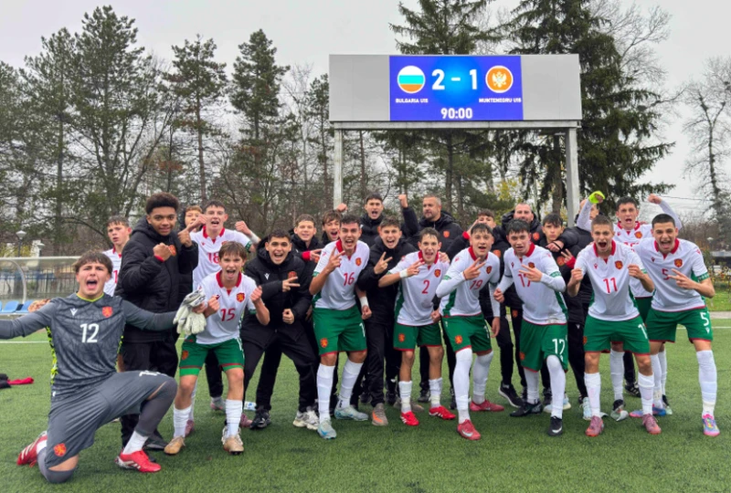 Играч на Локо вкара за трета поредна победа на България U15, двама от Ботев също бяха титуляри