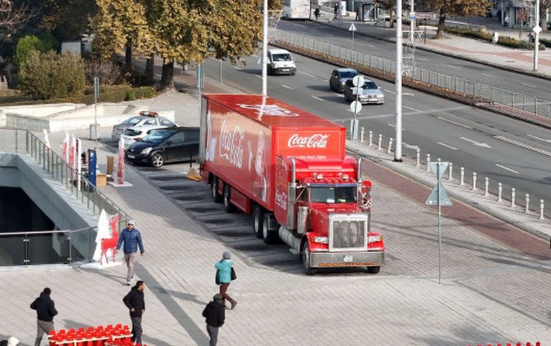 Камионът на Coca-Cola отново идва в Пловдив