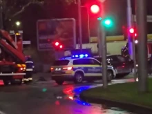 Див екшън с преследване и челен сблъсък със светофар в Пловдив
