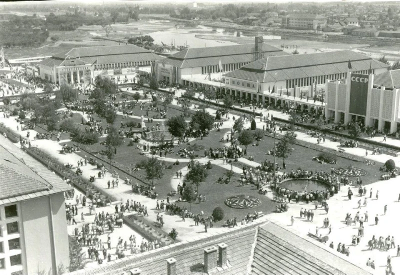 Уникален кадър разкрива Пловдивския панаир през 1954 г.