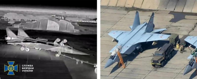 СБУ: Дронове "Алфа" атакуваха летище "Белбек", унищожена е техника за стотици милиони
