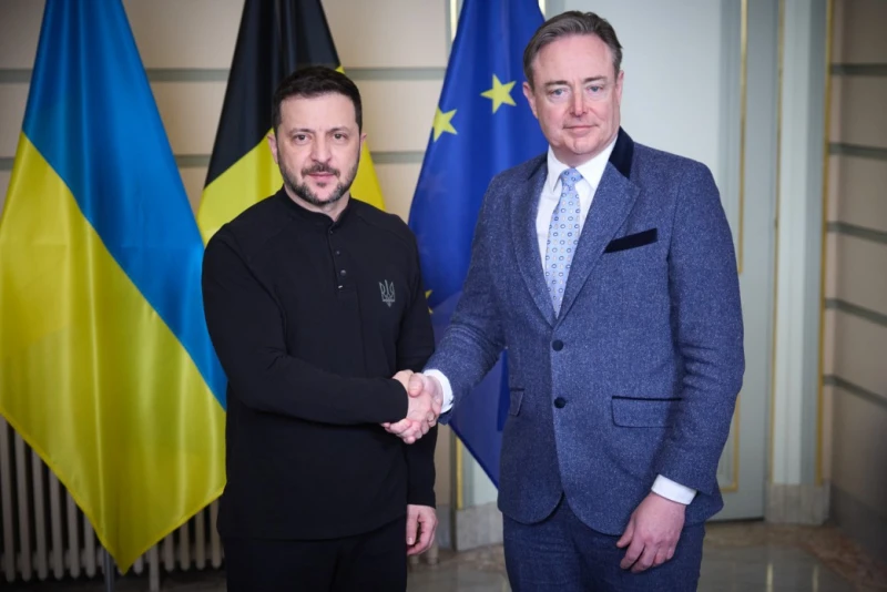 Зеленски се срещна с белгийския премиер