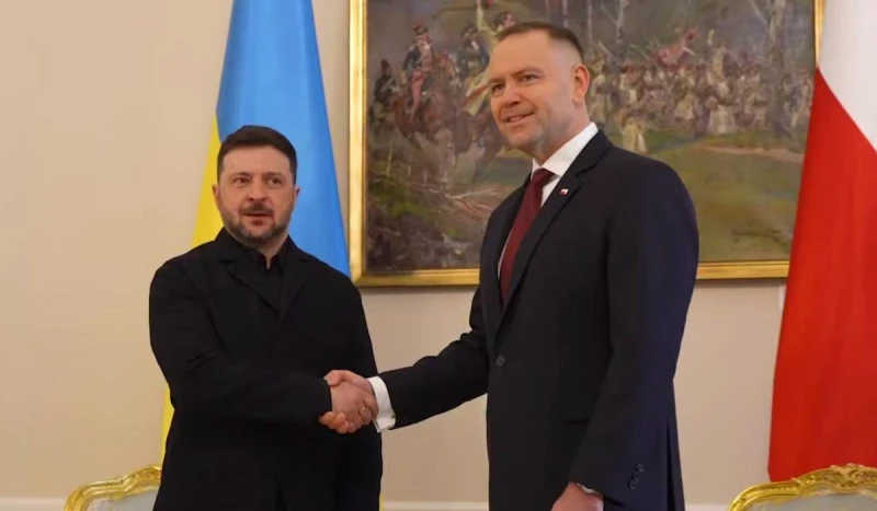 Навроцки: Визитата на Зеленски във Варшава е лоша новина за Русия