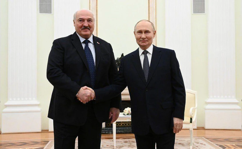 Путин на двустранна среща с Лукашенко