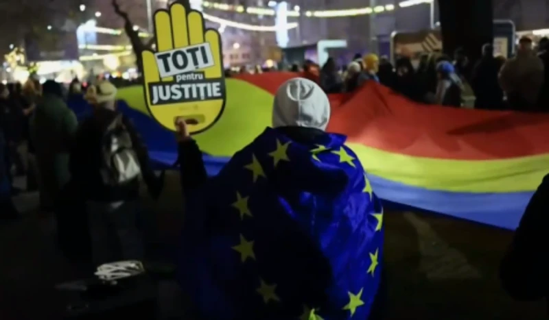 Многохилядни протести в Румъния