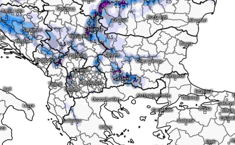 Meteo Balkans: Снежна и бяла Коледа на 90%!