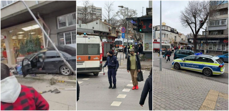 Кола помете пешеходци във Варна, има загинали
