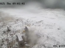 Сняг вали много близо до Пловдив!