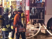 Спешна евакуация в жилищен блок в София